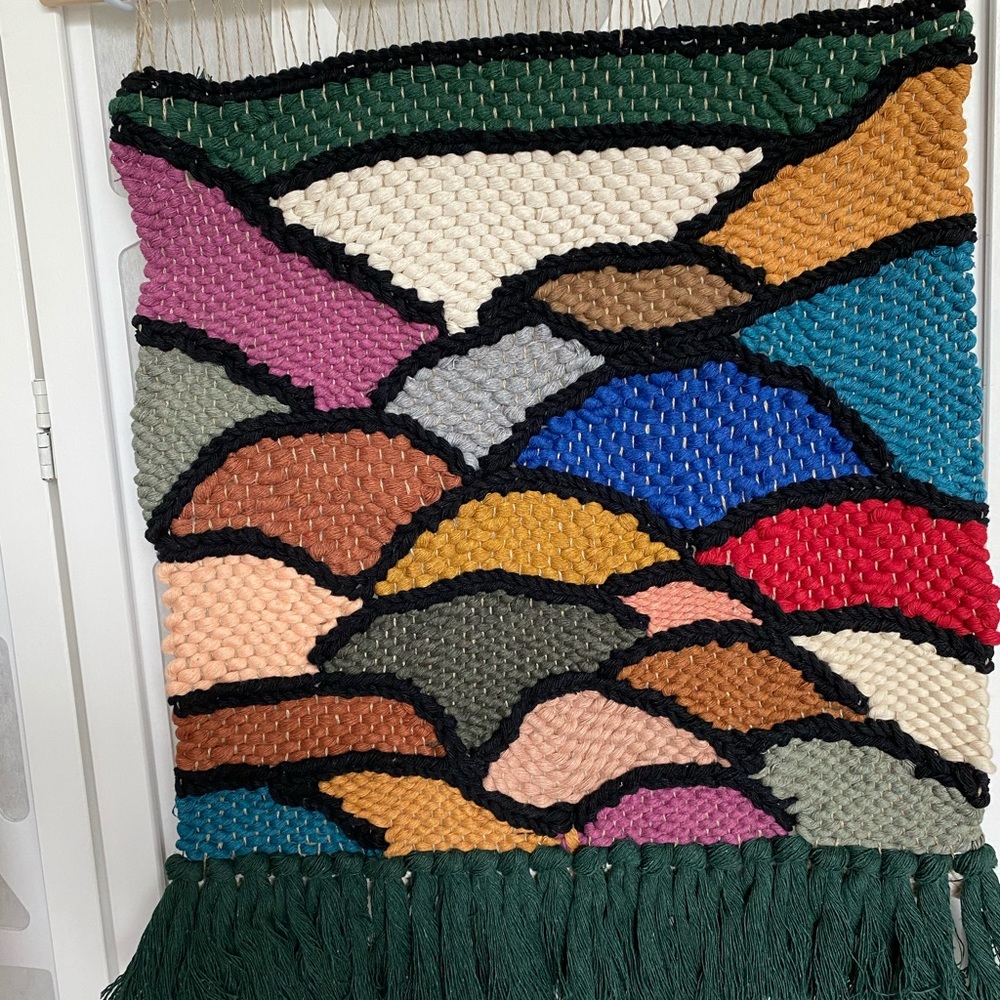 Weaving wall hanging